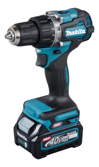 Makita Akku-Bohrschrauber XGT 40V  / 2,0 Ah, 2 Akkus + Ladegerät im MAKPAC - DF002GA202