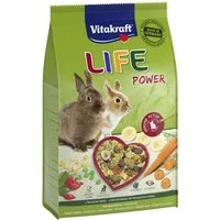 Vitakraft Life Power für Zwergkaninchen, 1,8kg, Hauptfutter für: Zwergkaninchen