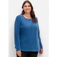 Sieh an! Fleeceshirt Fleece-Shirt Langarm Länge ca. 70 cm