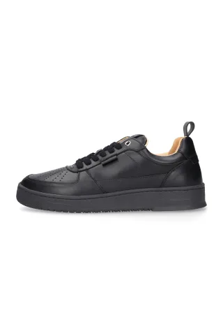 N91 Sneaker "Bball M AB Herrensneaker" Turnschuh Leder handgefertigt, sportlicher Freizeitschuh Herren