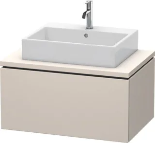 Duravit L-Cube Konsolenwaschtischunterbau wandhängend Taupe Supermatt 820x547x400 mm - LC581208383 LC581208383