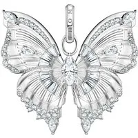 THOMAS SABO Schmetterlingsanhänger Butterfly Paradise Anhänger, mit Zirkonia (synth)