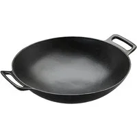 RÖSLE Wok VARIO, 25409, Gusseisen (1-tlg), für Herd und Grill