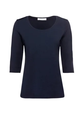 bianca - Langarmshirt - Diella blau - Gr. - 40