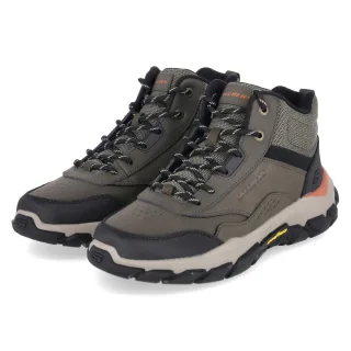 Skechers Outdoor Boots SANTORO HOPKINS - Gr. 40 - Grün - Leder und Synthetik