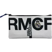 Real Madrid Federmäppchen 22,5 × 12 × 1 cm Mäppchen mit Reißverschluss für Schule und Büro, (1-tlg)