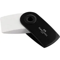 Faber-Castell Radiergummi Faber-Castell 182410 Radierer SLEEVE mini, Farbe: schwarz