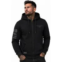SUBLEVEL Kapuzenpullover Herren mit Reißverschluss Zipper Hoody Jacke Super Soft S-XXL Perfekte Passform Hochwertige Verarbeitung, Angenehm weich & bequem