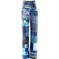 Winshape Culotte Functional Comfort Culottes CUL101C mit Patchwork-Print