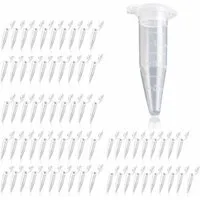 FELIXLEO Lernspielzeug 70er Probenröhrchen 1 5ml Transparent Für Labor Reaktionsgefäße DIY (1-St)