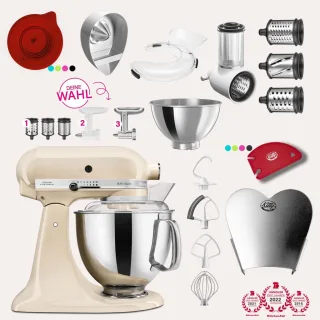 KitchenAid Artisan 4,8 Liter KSM175 Spar-Set mit Gemüseschneider &...