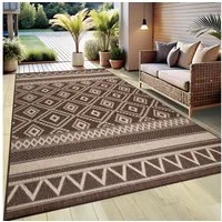 OTTO home Teppich Toronto auch als Läufer erhältlich, rechteckig, Höhe: 3 mm, In- und Outdoor geeignet, Sisal-Optik, Wetterfest & UV-beständig, Boho