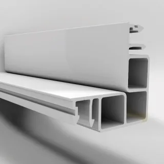 Zevener Sprosse Eckprofil PVC | Stärke 16 mm | Weiß