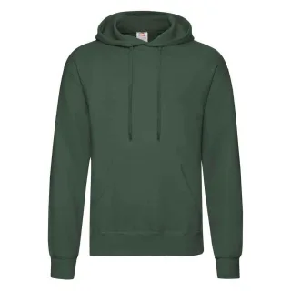 Fruit of the Loom Erwachsene Unisex Klassisches Sweatshirt mit Kapuze (flaschengrün)