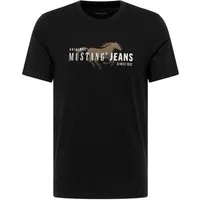 MUSTANG T-Shirt T-Shirt Austin mit Print auf der Vorderseite