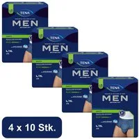 TENA Inkontinenz-Pants TENA MEN - Active Fit - Pants Plus - Blau, L/XL Gr., 40-St.