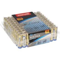 Maxell 100er Box Maxell Batterien AA Mignon LR6 Alkaline Batterie