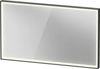 Duravit L-Cube Spiegel Graphit Aluminium Matt 1200x67x700 mm - LC7383049490100 LC7383049490100