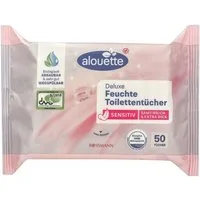 alouette feuchtes Toilettenpapier sensitiv Deluxe, extra dick mit Pflegelotion
