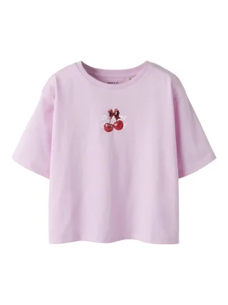 NAME IT - NKFFARINAZ SS NREG SHORT TOP BOX - Gr. - 164
