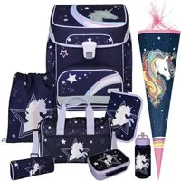 Scooli Schulranzen 1.Klasse Mädchen EasyFit in unterschiedlichen Sets (9-tlg)