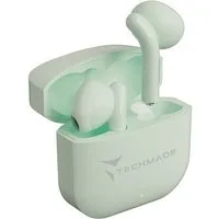 Techmade Techmade Earbuds XM201 Green wireless In-Ear-Kopfhörer (Noise-Cancelling)