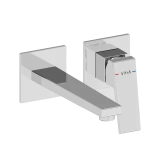 VitrA Minimax Square Einhebel-Waschtischmischer Fertigmontageset Unterputzmontage Chrom,A43593EXP A43593EXP