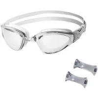 NILS AQUA Schwimmbrille Sportbrille Tauchbrille, (Spar-Set, 1-St., tauchen schwimmen), Kinder und Erwachsene