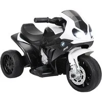 COSTWAY Elektro-Kindermotorrad, mit Musik und Scheinwerfer, Dreirad