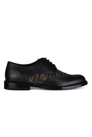 Fendi Derbys Schwarz