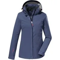 Killtec Funktionsjacke KOS 133 WMN JCKT Wasser- und winddichte Damenjacke mit abnehmbarer Kapuze