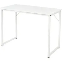 COSTWAY Schreibtisch Computertisch, 91 kg belastbar, 100 x 50 x 77 cm