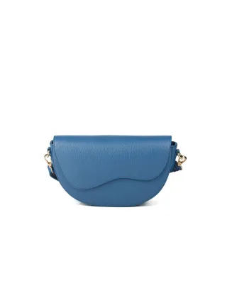 Giulia Monti Schultertasche Steal Blue