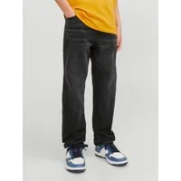 Jack & Jones Junior Relax-fit-Jeans JJICHRIS bequem, pflegeleicht, mit Taschen Abriebeffekte, modisch, loose fit, Denim