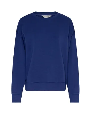 msch copenhagen - MSCHIma Q Sweatshirt sodalite blue - Gr. - XS/S