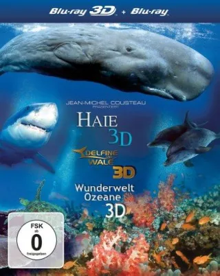 IMAX: 3D-Box (Delfine und Wale Haie Weltwunder der Ozeane) [3D Blu-ray]