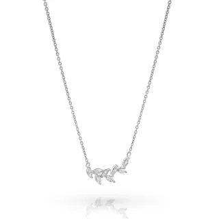 Orphelia 'Charlene' Halskette für Damen, 925er Sterlingsilber, Silber ZK-7568