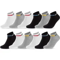 sockenkauf24 Sneakersocken 8, 12 oder 20 Paar Sneaker Socken SPORT (39-42, 12-Paar, 16730) Socken Damen & Herren Sportsocken - WP