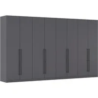OTTO home Kleiderschrank Mehrzweckschrank Aktenschrank Möbel Mietswohnung Schlafzimmer AVOLA (3 verschiedene Ausstattungen BASIC/CLASSIC/PREMIUM (inkl. SOFT-CLOSE) mit hochwertigen Stangengriffen in Schwarz aus Metall MADE IN GERMANY