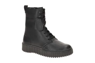 Clarks 26182918 4 TORHILL STYLE Damen Stiefeletten Schwarz bequem Lace Up Boots