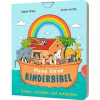 Dein kleiner Begleiter: Meine kleine Kinderbibel / Sabine Praml, Ziehen, schieben und entdecken, Mitmachbuch