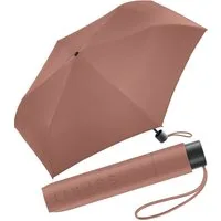 Esprit Stockregenschirm Mini Regenschirm Damen Slimline HW 2023, in den neuen Trendfarben - chutney