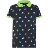 Polo Sylt Poloshirt mit Logo-Muster