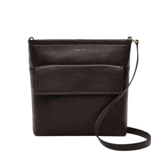 Radley - "Brompton" Handtasche, Krokodil, Lederverkleidung (Braun)