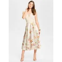 SWING Cocktailkleid - Cocktailkleid mit abnehmbarer Bluse Taillierter Schnitt mit ausgestelltem Rockteil
