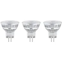 Paulmann LED-Leuchtmittel 3er-Pack Glasreflektor GU4 184lm 1,8W 2700K 12V, Warmweiß