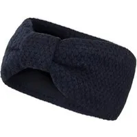 Frentree Stirnband Gefüttertes Haarband, Ohrenwärmer für Damen und Mädchen, Strickmuster mit Schleife und weichem Fleece Innenfutter