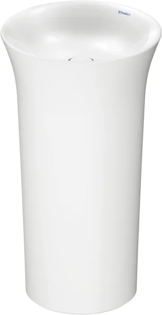 Duravit White Tulip Freistehender Waschtisch Weiß Hochglanz 500 mm - 2702500070 2702500070