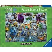 Ravensburger Puzzle Minecraft Mobs, 1000 Puzzleteile, Made in Germany