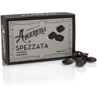 Amarelli Süßigkeit Amarelli Spezzata Reines Hartlakritz Stücke aus Italien 100 g
